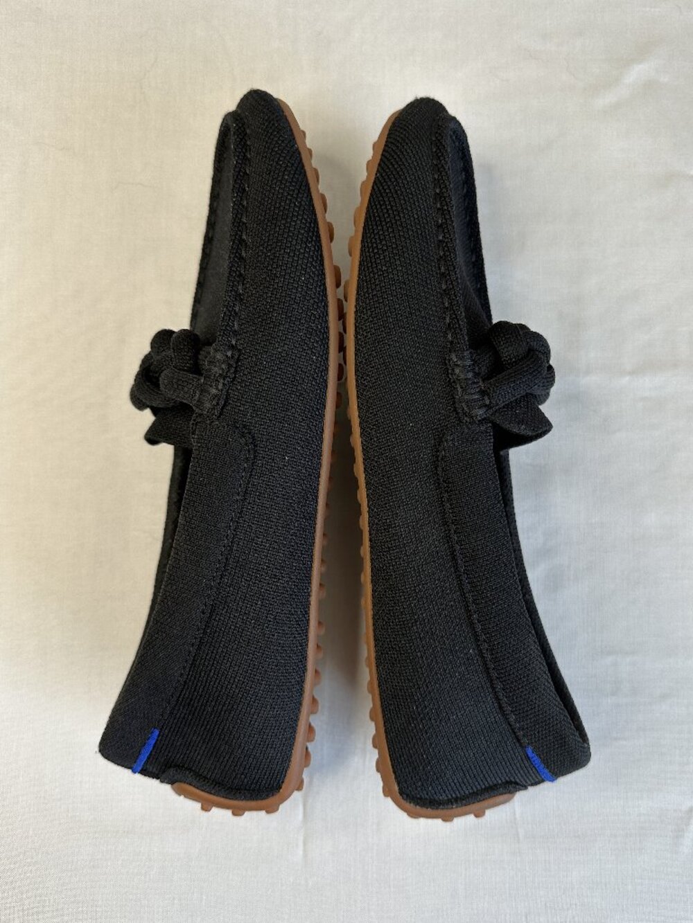 Rothy's The Braid Driver Loafer, 9, Black Minimalist Preppy - Picture 10 of 12